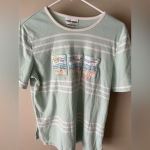 Super cute vintage Alfred dummer summer top